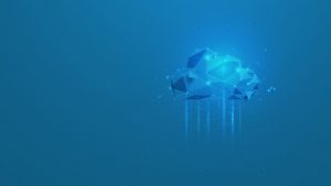 Digital cloud background image