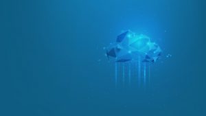 Digital cloud background image